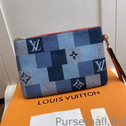 High Quality City Pouch Monogram Denim M68761