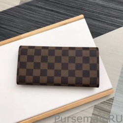 7 Star Emilie Wallet Damier Ebene N60214