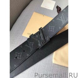 Cheap LV Initiales 40MM Reversible Belt Taiga M0157V