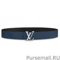 High Silver Damier LV 40MM Reversible Belt M0336V