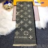 Wholesale Daily Monogram Stole Shawl M70674 90 x 200 Black