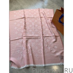 Perfect Daily Monogram Stole Shawl M71386 90 x 200 Pink