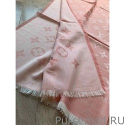 Perfect Daily Monogram Stole Shawl M71386 90 x 200 Pink