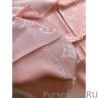 Perfect Daily Monogram Stole Shawl M71386 90 x 200 Pink