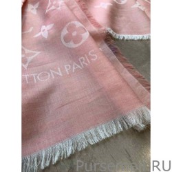 Perfect Daily Monogram Stole Shawl M71386 90 x 200 Pink