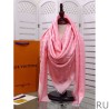 Wholesale Denim Monogram Shawl 140 M72046 Pink