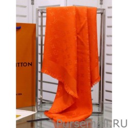 7 Star Denim Monogram Shawl 140 Orange