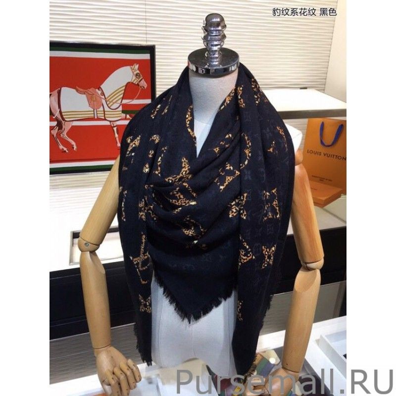 Inspired Giant Jungle Monogram Shawl M75882