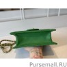 AAA+ Grained Calfskin Mini Square Flap Bag AS2356 Green