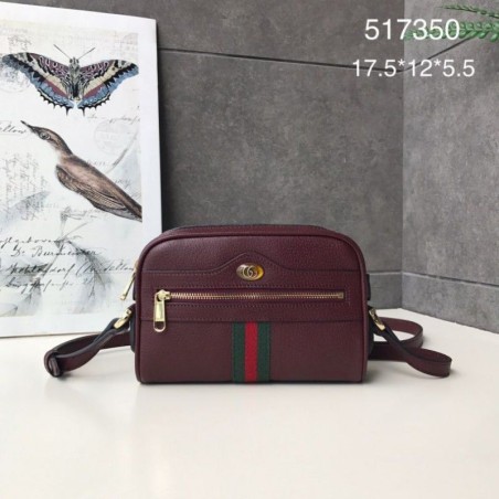 UK Ophidia Mini Crossbody Bag 517350 Claret