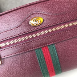 UK Ophidia Mini Crossbody Bag 517350 Claret