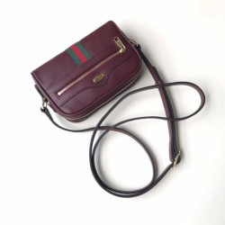 UK Ophidia Mini Crossbody Bag 517350 Claret