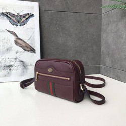 UK Ophidia Mini Crossbody Bag 517350 Claret