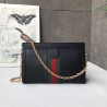 Top Ophidia Small Shoulder Bag 503877 Black