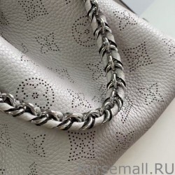Perfect Bella Bag In Grey Mahina Leather M58791