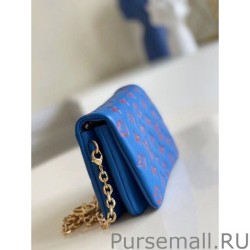 Copy Blue Coussin Pochette Bag M80743