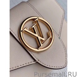 High Quality LV Pont 9 Compact Wallet M69176 Cream