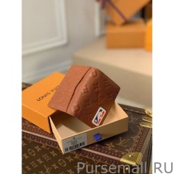 High Quality LVXNBA Pocket Organizer Ball Grain Leather M80545