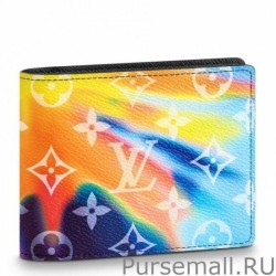 Fashion Multiple Wallet Monogram Sunset Canvas M80954