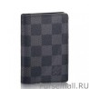 Top Pocket Organiser Damier Graphite N63143