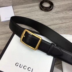 Knockoff Men Belts 4cm Gold Hardware