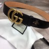 Best Men Belts With Double G Buckle 4cm Glod Hardware