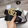 Best Men Belts With Double G Buckle 4cm Glod Hardware