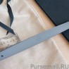 Replicas GG Marmont thin 2cm belt 414516 Gray