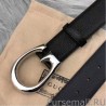 High Belt with G buckle 655567 Black
