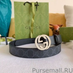 Knockoff GG belt with Double G buckle 625839