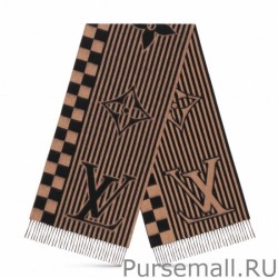 7 Star LV Graphical Scarf M00498