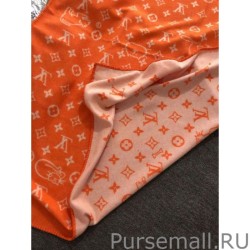 Perfect Monogram Blanket Orange