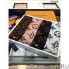 AAA+ Monogram Giant Jungle Shawl 110 x 200 Coffee