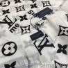 High Monogram Supreme Cashmere Silk Schawl Black /White