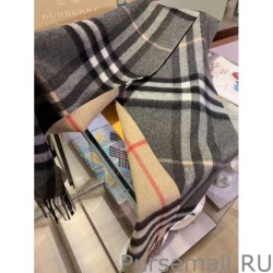 High Quality Burberry Classic check Cashmere Shawl 30 x 250