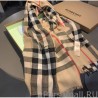 Top Quality Burberry classic check Cashmere Shawl 70 x 220