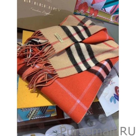 Top Burberry Classic check Cashmere Shawl 30 x 250