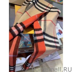 Top Burberry Classic check Cashmere Shawl 30 x 250