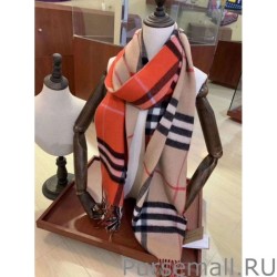 Top Burberry Classic check Cashmere Shawl 30 x 250