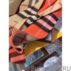 Top Burberry Classic check Cashmere Shawl 30 x 250