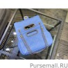 Top Handle Small Flap Chain Bag AS1466 Light Blue