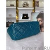 High Quality Hobo Bag in Lambskin AS3112 Blue