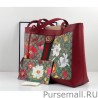 UK Ophidia GG Flora Medium Tote Bag 547947 Red