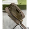 1:1 Mirror Ophidia GG Shoulder Bag 598127 Dark Coffee