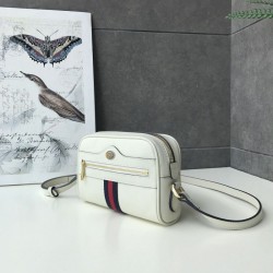 1:1 Mirror Ophidia Mini Crossbody Bag 517350 White