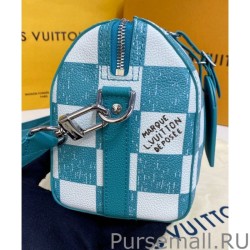 High City Keepall N50076 Light Blue