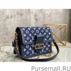 Luxury Dauphine MM Bag Monogram Denim M59631