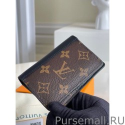 Perfect Pocket Organizer Monogram Macassar M60111