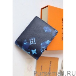 High Quality Slender Wallet Ink Watercolor M80464