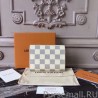 Inspired Victorine Wallet Damier Azur N64022